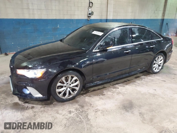 2018 Audi A6 Premium with VIN WAUF8AFC9JN018735, listed as a Copart auction lot 43585535 with 144,828 mi miles and Clean Title. Bid and sale history available at carsss.com. Image 1.