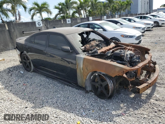 2019 Dodge Charger SRT Hellcat z VIN 2C3CDXL99KH671724, wystawiony jako Copart lot #56719475 z przebiegiem Nie podano mil oraz Szkoda całkowita • Salvage title. Historia ofert i sprzedaży dostępna na DreamBid. Obrazek 4.