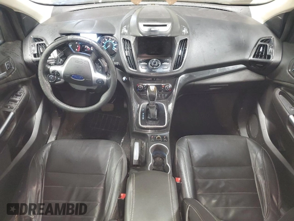 2014 Ford Escape Titanium with VIN 1FMCU9J96EUB44263, listed as a Copart auction lot 50001895 with 242,807 mi miles and Salvage Title. Bid and sale history available at carsss.com. Image 8.