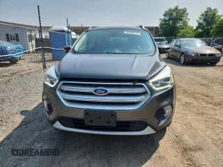 2018 Ford Escape Titanium with VIN 1FMCU9J90JUA15154, listed as a Copart auction lot 59768415 with 93,810 mi miles and Salvage title. Bid and sale history available at DreamBid. Image 5.