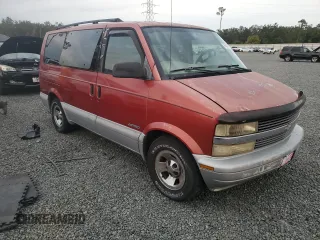 2000 Chevrolet Astro with VIN 1GNDM19W6YB112523, listed as a Copart auction lot 76586954 with Not Provided miles and Salvage Title. Bid and sale history available at carsss.com. Image 4.