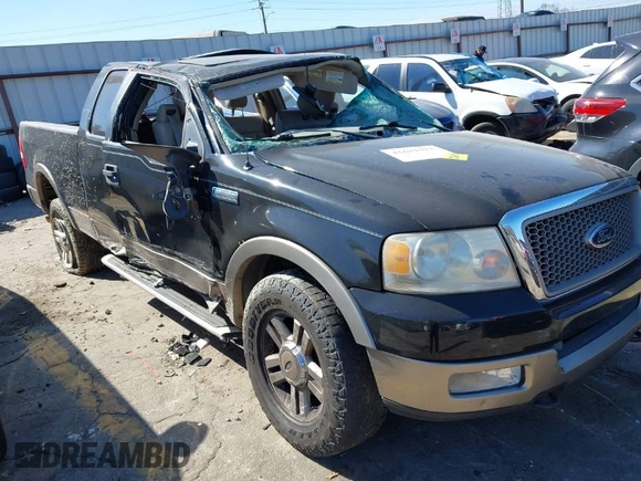 2005 Ford F-150 XLT with VIN 1FTPX145X5FA53380, listed as a IAAI auction lot 41631934 with 1 mi miles. Bid and sale history available at carsss.com. Image 1.