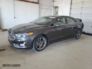 2020 Ford Fusion Hybrid Titanium with VIN 3FA6P0RU8LR129884, listed as a Copart auction lot 47172085 with 60,146 mi miles and Salvage Title. Bid and sale history available at carsss.com. Image 1.