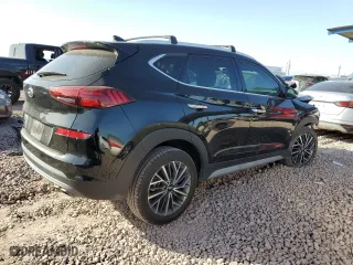 2021 Hyundai Tucson Limited with VIN KM8J33AL9MU325620, listed as a Copart auction lot 43447615 with 61,477 mi miles and Salvage Title. Bid and sale history available at carsss.com. Image 3.