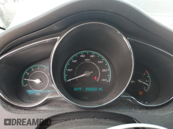 2011 Chevrolet Malibu LTZ with VIN 1G1ZE5E16BF375231, listed as a Copart auction lot 51529985 with 208,203 mi miles and Salvage Title. Bid and sale history available at DreamBid. Image 9.