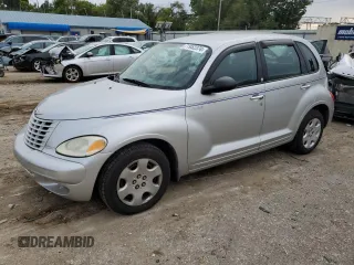 2005 Chrysler PT Cruiser with VIN 3C4FY48B65T582504, listed as a Copart auction lot 71952374 with 57,909 mi miles and Salvage Title. Bid and sale history available at carsss.com. Image 1.