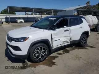 2025 Jeep Compass Limited with VIN 3C4NJDCN8ST525816, listed as a Copart auction lot 62394535 with 20,865 mi miles and Clean title. Bid and sale history available at DreamBid. Image 1.