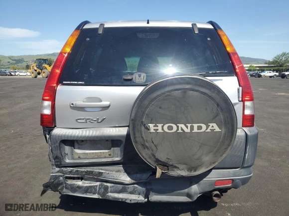 2004 Honda CR-V EX with VIN JHLRD78894C010452, listed as a Copart auction lot 52605255 with 293,005 mi miles and Salvage Title. Bid and sale history available at carsss.com. Image 6.
