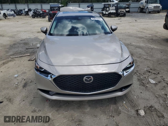 2023 Mazda 3 S Carbon Edition z VIN 3MZBPACMXPM378744, wystawiony jako Copart lot #63673265 z przebiegiem 7 641 mil mil oraz Szkoda całkowita • Salvage title. Historia ofert i sprzedaży dostępna na DreamBid. Obrazek 5.