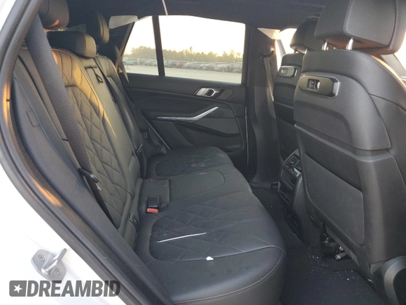 2024 BMW X5 M60i with VIN 5UX33EU07R9T12139, listed as a Copart auction lot 77326454 with 0 mi miles and Salvage Title. Bid and sale history available at carsss.com. Image 10.