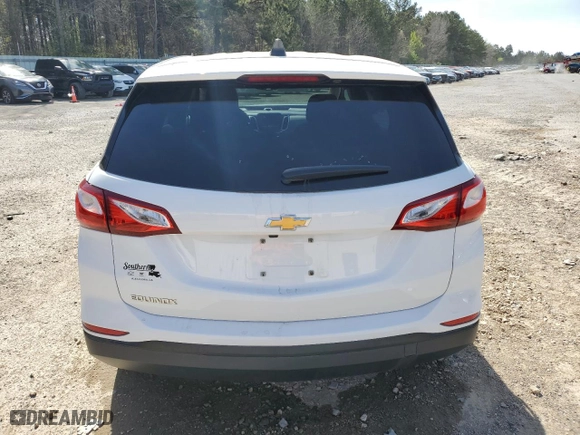 2021 Chevrolet Equinox LS with VIN 3GNAXHEV9MS111137, listed as a Copart auction lot 49422745 with 46,862 mi miles and Salvage Title. Bid and sale history available at carsss.com. Image 6.