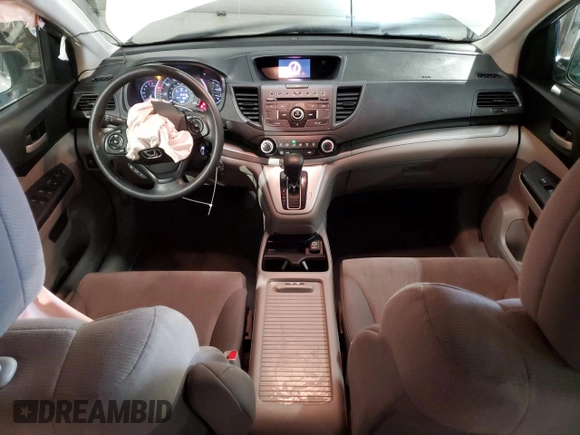 2013 Honda CR-V LX with VIN 5J6RM4H37DL046537, listed as a Copart auction lot 45942795 with 101,016 mi miles and Salvage Title. Bid and sale history available at DreamBid. Image 8.