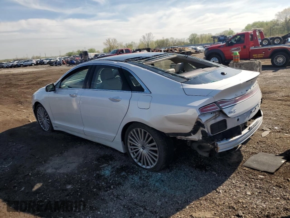 2017 Lincoln MKZ Reserve с VIN 3LN6L5E90HR603088, выставлен на аукционе Copart как лот 55752515 с пробегом 59 008 миль миль и Списание • Salvage title. История ставок и продаж доступна на DreamBid. Изображение 2.