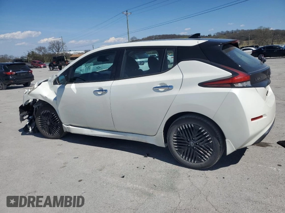 2024 Nissan LEAF SV Plus z VIN 1N4CZ1CV6RC554676, wystawiony jako Copart lot #50208455 z przebiegiem 2 920 mil mil oraz Szkoda całkowita • Salvage title. Historia ofert i sprzedaży dostępna na DreamBid. Obrazek 2.