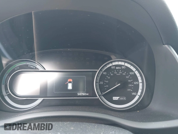 2017 Kia Niro Touring with VIN KNDCE3LC3H5070998, listed as a IAAI auction lot 41448651 with 54,760 mi miles. Bid and sale history available at carsss.com. Image 7.