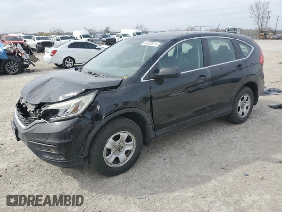 2015 Honda CR-V LX with VIN 3CZRM3H39FG705924, listed as a Copart auction lot 49295115 with 155,513 mi miles and Salvage Title. Bid and sale history available at carsss.com. Image 1.