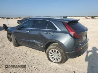 2021 Cadillac XT4 AWD Luxury with VIN 1GYFZBR43MF004722, listed as a Copart auction lot 80326714 with 45,046 mi miles and Salvage Title. Bid and sale history available at carsss.com. Image 2.