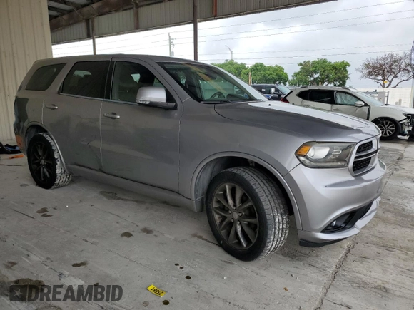 2017 Dodge Durango GT z VIN 1C4RDJDG8HC774905, wystawiony jako Copart lot #63613195 z przebiegiem Nie podano mil oraz Czysty tytuł • Clean title. Historia ofert i sprzedaży dostępna na DreamBid. Obrazek 4.