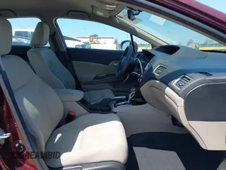 2014 Honda Civic LX with VIN 19XFB2F58EE261765, listed as a IAAI auction lot 42151335 with 55,881 mi miles. Bid and sale history available at carsss.com. Image 5.