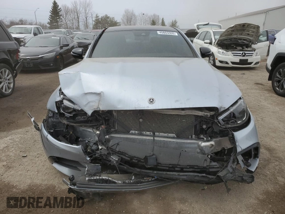 2022 Mercedes-Benz E 53 AMG with VIN W1KZF6BB7NB089512, listed as a Copart auction lot 45865555 with Not Provided miles and Salvage Title. Bid and sale history available at DreamBid. Image 5.