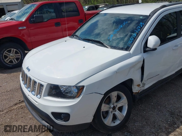 2016 Jeep Compass Latitude with VIN 1C4NJDEB1GD616457, listed as a IAAI auction lot 41962493 with 80,717 mi miles and . Bid and sale history available at DreamBid. Image 6.