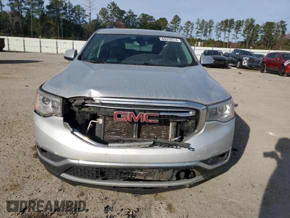 2017 GMC Acadia SLT with VIN 1GKKNMLS7HZ229351, listed as a Copart auction lot 83370514 with 186,690 mi miles and Salvage Title. Bid and sale history available at carsss.com. Image 5.