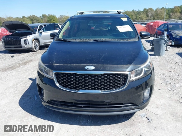 2017 Kia Sedona EX with VIN KNDMC5C13H6263232, listed as a IAAI auction lot 41733170 with 102,026 mi miles. Bid and sale history available at carsss.com. Image 12.