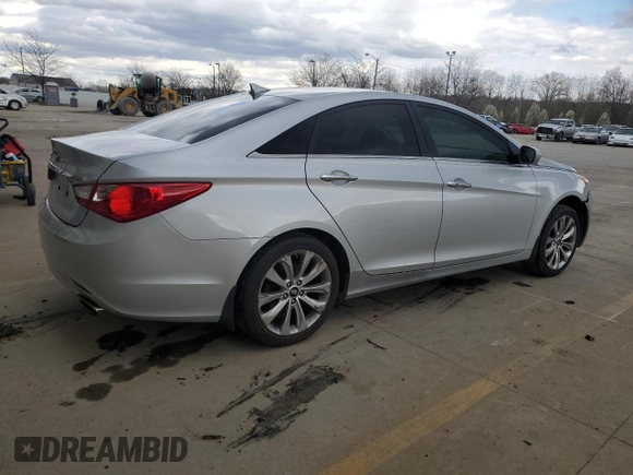 2013 Hyundai Sonata Limited with VIN 5NPEC4AC5DH545813, listed as a Copart auction lot 50504615 with 83,950 mi miles and Salvage Title. Bid and sale history available at DreamBid. Image 3.
