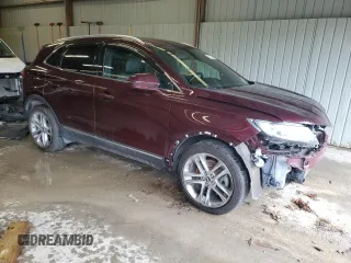 2016 Lincoln MKC Reserve with VIN 5LMCJ3D96GUJ00488, listed as a Copart auction lot 57313725 with 81,827 mi miles and Salvage title. Bid and sale history available at DreamBid. Image 4.