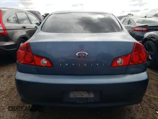 2006 Infiniti G35 with VIN JNKCV51F16M610696, listed as a Copart auction lot 68944054 with 146,482 mi miles and Salvage Title. Bid and sale history available at DreamBid. Image 6.