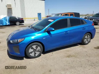 2017 Hyundai Ioniq Blue z VIN KMHC65LC8HU028949, wystawiony jako Copart lot #57670005 z przebiegiem 154 531 mil mil oraz Szkoda całkowita • Salvage title. Historia ofert i sprzedaży dostępna na DreamBid. Obrazek 1.
