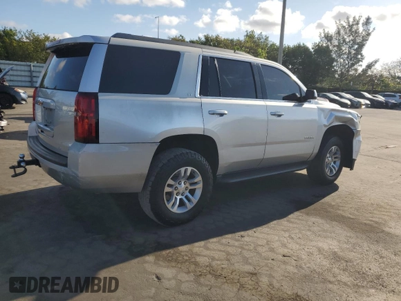 2017 Chevrolet Tahoe LT with VIN 1GNSCBKC1HR275166, listed as a Copart auction lot 56051445 with 250,515 mi miles and Salvage title. Bid and sale history available at DreamBid. Image 3.