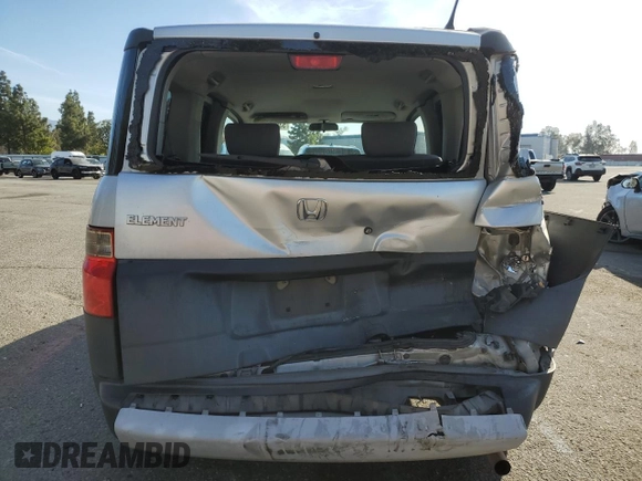 2007 Honda Element LX with VIN 5J6YH18337L009505, listed as a Copart auction lot 53969285 with 225,154 mi miles and Salvage Title. Bid and sale history available at DreamBid. Image 6.