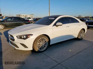 2023 Mercedes-Benz CLA 250 with VIN W1K5J4GBXPN405299, listed as a Copart auction lot 49970575 with 33,162 mi miles and Clean Title. Bid and sale history available at DreamBid. Image 1.