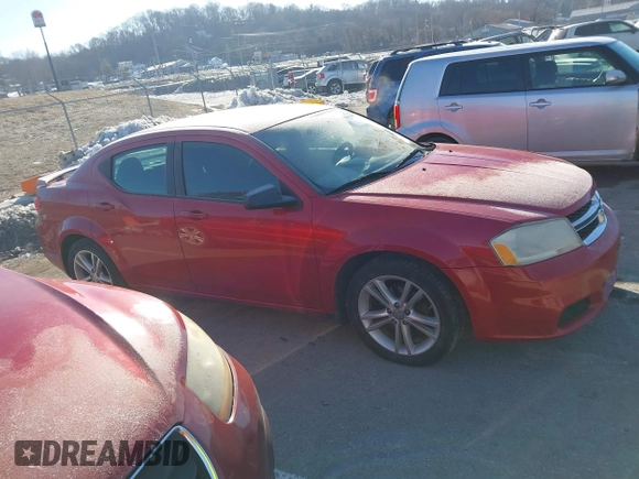 2012 Dodge Avenger SE with VIN 1C3CDZAG2CN255147, listed as a IAAI auction lot 41417897 with 196,514 mi miles and . Bid and sale history available at DreamBid. Image 13.