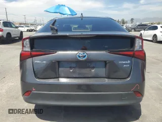 2019 Toyota Prius L Eco with VIN JTDKARFU4K3098262, listed as a Copart auction lot 52794175 with 41,906 mi miles and Salvage Title. Bid and sale history available at carsss.com. Image 6.