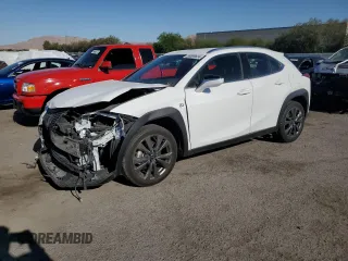 2021 Lexus UX 200 F Sport with VIN JTHE3JBH6M2035771, listed as a Copart auction lot 55899634 with 29,080 mi miles and Salvage title. Bid and sale history available at DreamBid. Image 1.