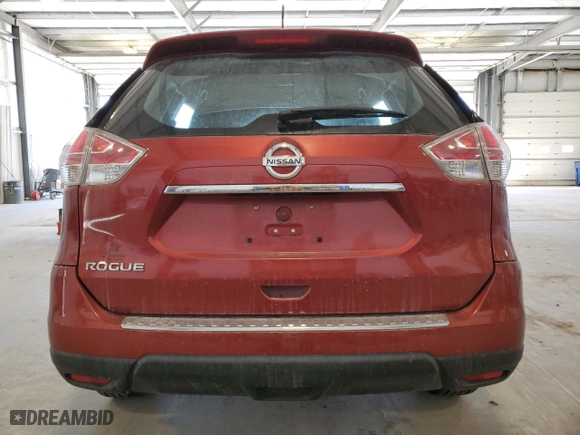 2015 Nissan Rogue S with VIN KNMAT2MT8FP518109, listed as a Copart auction lot 47477505 with 125,383 mi miles and Clean Title. Bid and sale history available at carsss.com. Image 6.