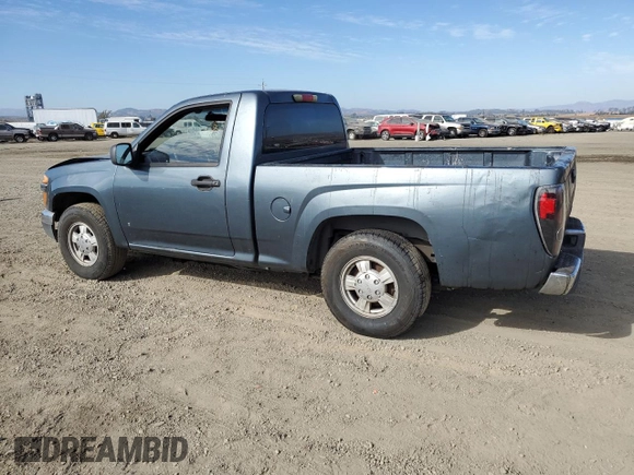 2007 GMC Canyon SL with VIN 1GTCS149478182349, listed as a Copart auction lot 78095504 with 176,971 mi miles and Salvage Title. Bid and sale history available at carsss.com. Image 2.