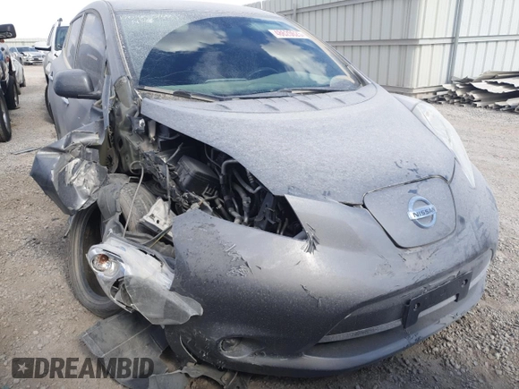 2017 Nissan LEAF S with VIN 1N4BZ0CP7HC305471, listed as a Copart auction lot 48620625 with 77,136 mi miles and Salvage title. Bid and sale history available at DreamBid. Image 5.