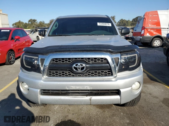2011 Toyota Tacoma PreRunner with VIN 3TMJU4GN9BM118078, listed as a Copart auction lot 73394074 with 168,574 mi miles and Salvage Title. Bid and sale history available at DreamBid. Image 5.