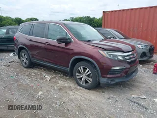 2016 Honda Pilot EX-L with VIN 5FNYF6H55GB082646, listed as a IAAI auction lot 42682375 with 96,314 mi miles and . Bid and sale history available at DreamBid. Image 1.