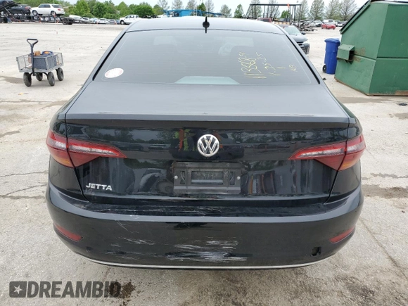 2019 Volkswagen Jetta S with VIN 3VWC57BU3KM066580, listed as a Copart auction lot 55295715 with 74,657 mi miles and Salvage title. Bid and sale history available at DreamBid. Image 6.