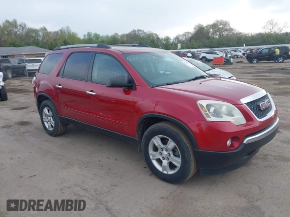 2012 GMC Acadia SL with VIN 1GKKRNEDXCJ195860, listed as a IAAI auction lot 42169232 with 175,720 mi miles. Bid and sale history available at carsss.com. Image 1.