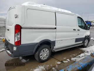 2018 Ford Transit with VIN 1FTYR1YMXJKA92567, listed as a Copart auction lot 76493664 with 83,397 mi miles and Salvage title. Bid and sale history available at DreamBid. Image 3.