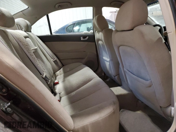 2006 Hyundai Sonata GLS with VIN 5NPEU46F76H090837, listed as a Copart auction lot 44444215 with 109,886 mi miles and Non Repairable. Bid and sale history available at DreamBid. Image 10.