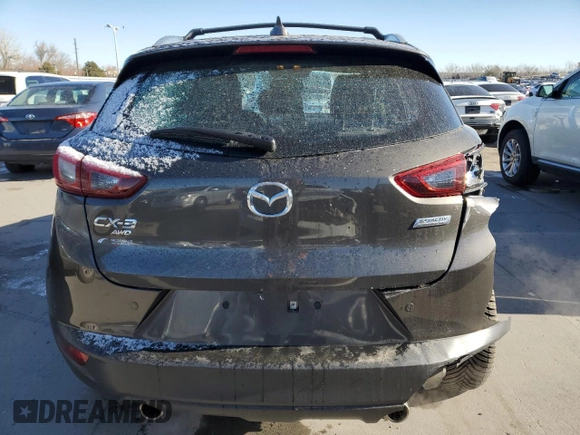 2017 Mazda CX-3 Touring with VIN JM1DKFC76H0168549, listed as a Copart auction lot 47499205 with 75,978 mi miles and Salvage Title. Bid and sale history available at carsss.com. Image 6.