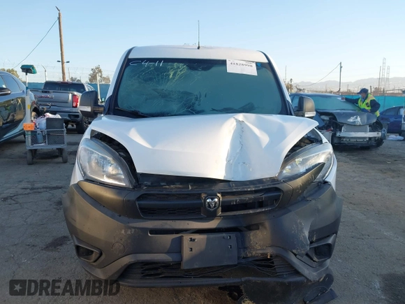 2017 Ram ProMaster City Cargo Tradesman with VIN ZFBERFABXH6F14256, listed as a IAAI auction lot 41828998 with 145,345 mi miles and . Bid and sale history available at carsss.com. Image 13.