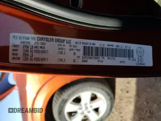 2013 Dodge Journey American Value with VIN 3C4PDCAB4DT590975, listed as a Copart auction lot 55627725 with 212,659 mi miles and Clean Title. Bid and sale history available at DreamBid. Image 14.