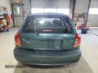 2004 Kia Rio with VIN KNADC165846199316, listed as a Copart auction lot 51158965 with 158,978 mi miles and Salvage Title. Bid and sale history available at carsss.com. Image 6.